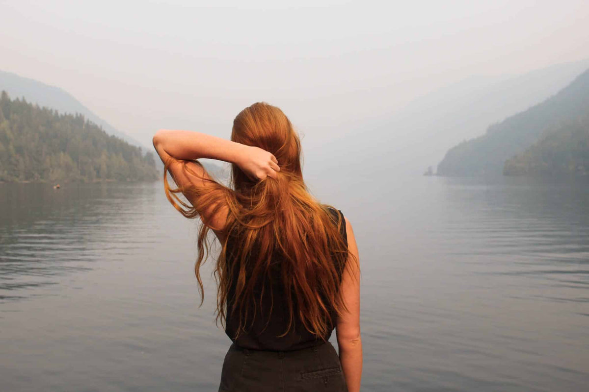Long, healthy hair
